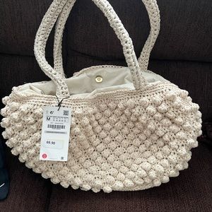 Zara handbag / beach bag